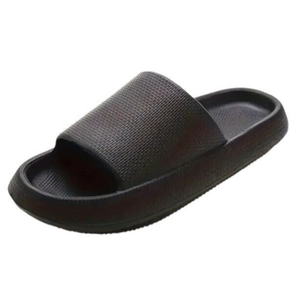Non Slip-AIR (House/Shower/Bedroom,etc.)-(Slippers)-(Black)-(Size 11)-(New)-$33